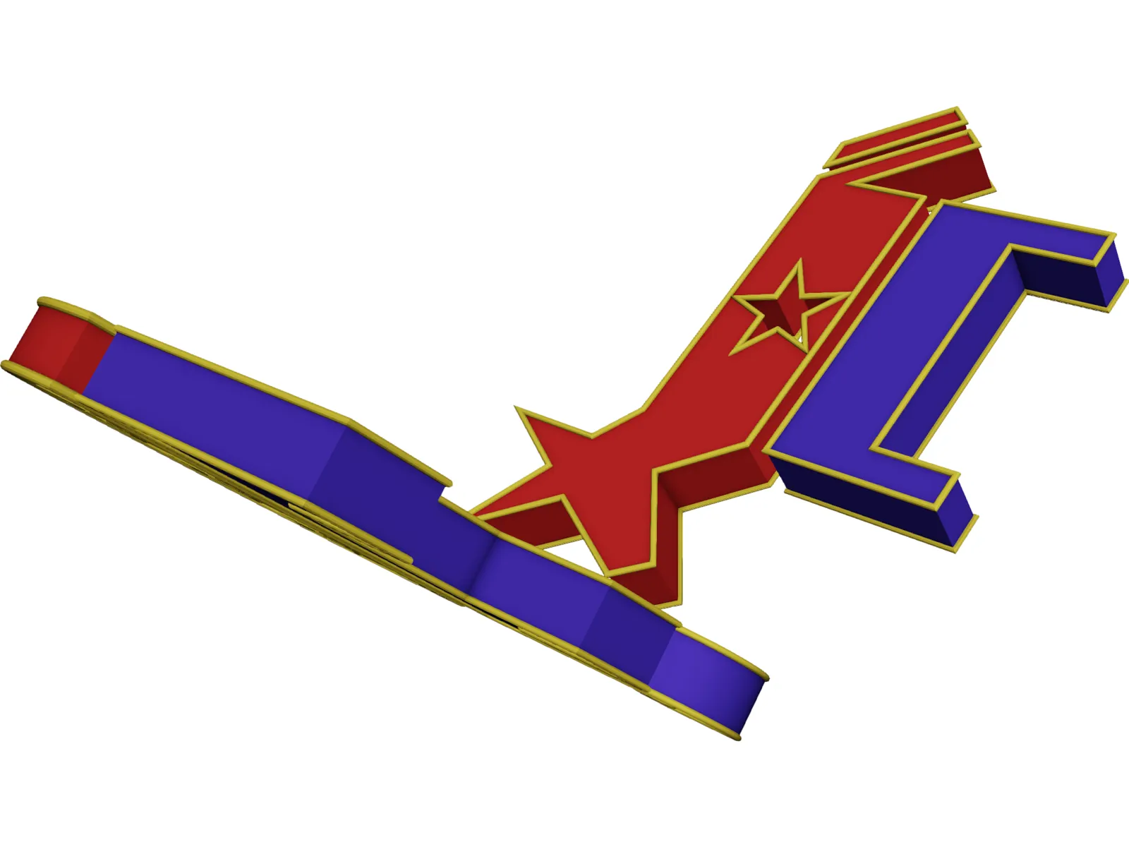 U.S. Political Symbols 3D Model main preview