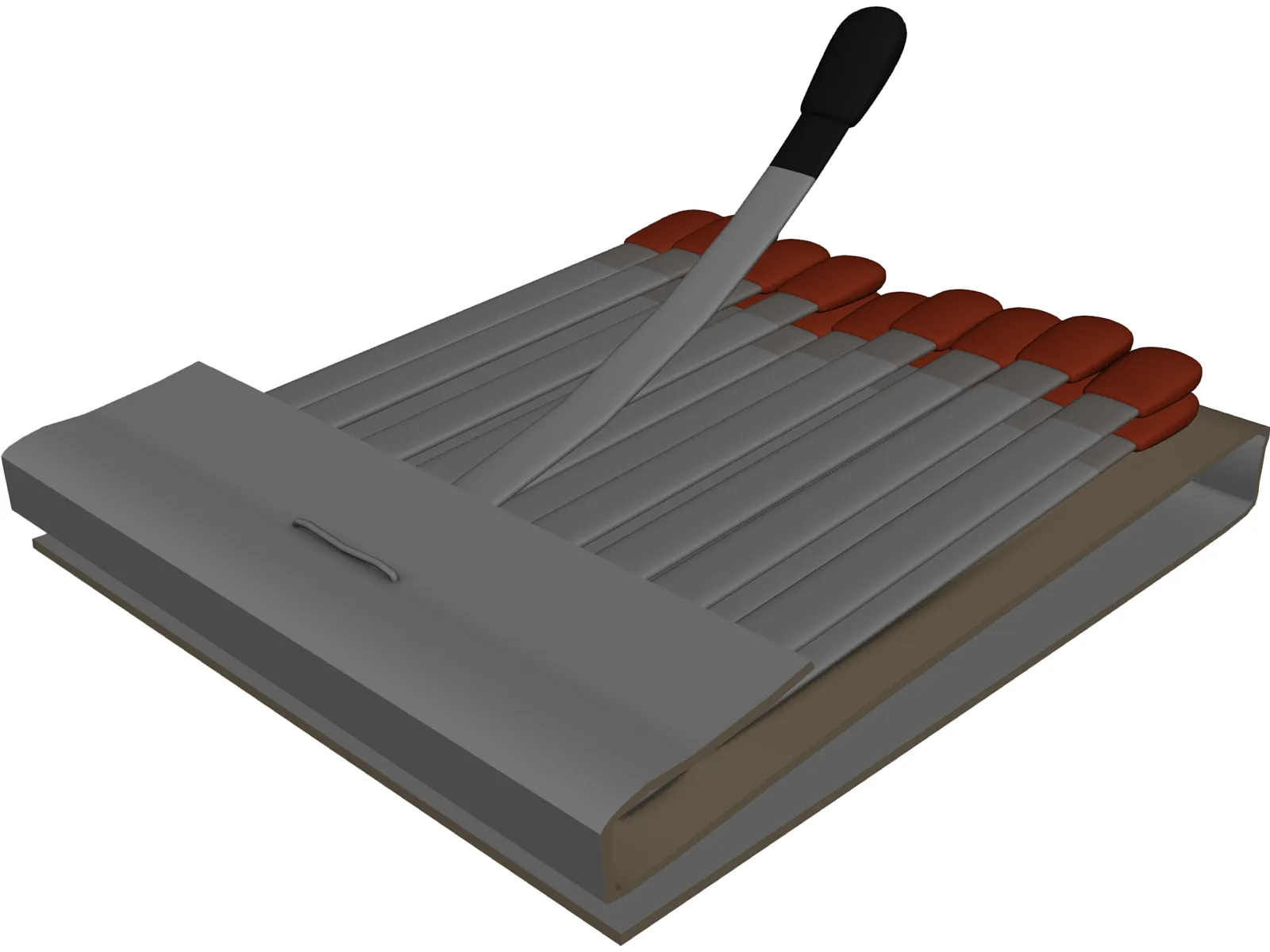 Matchbook 3D Model main preview