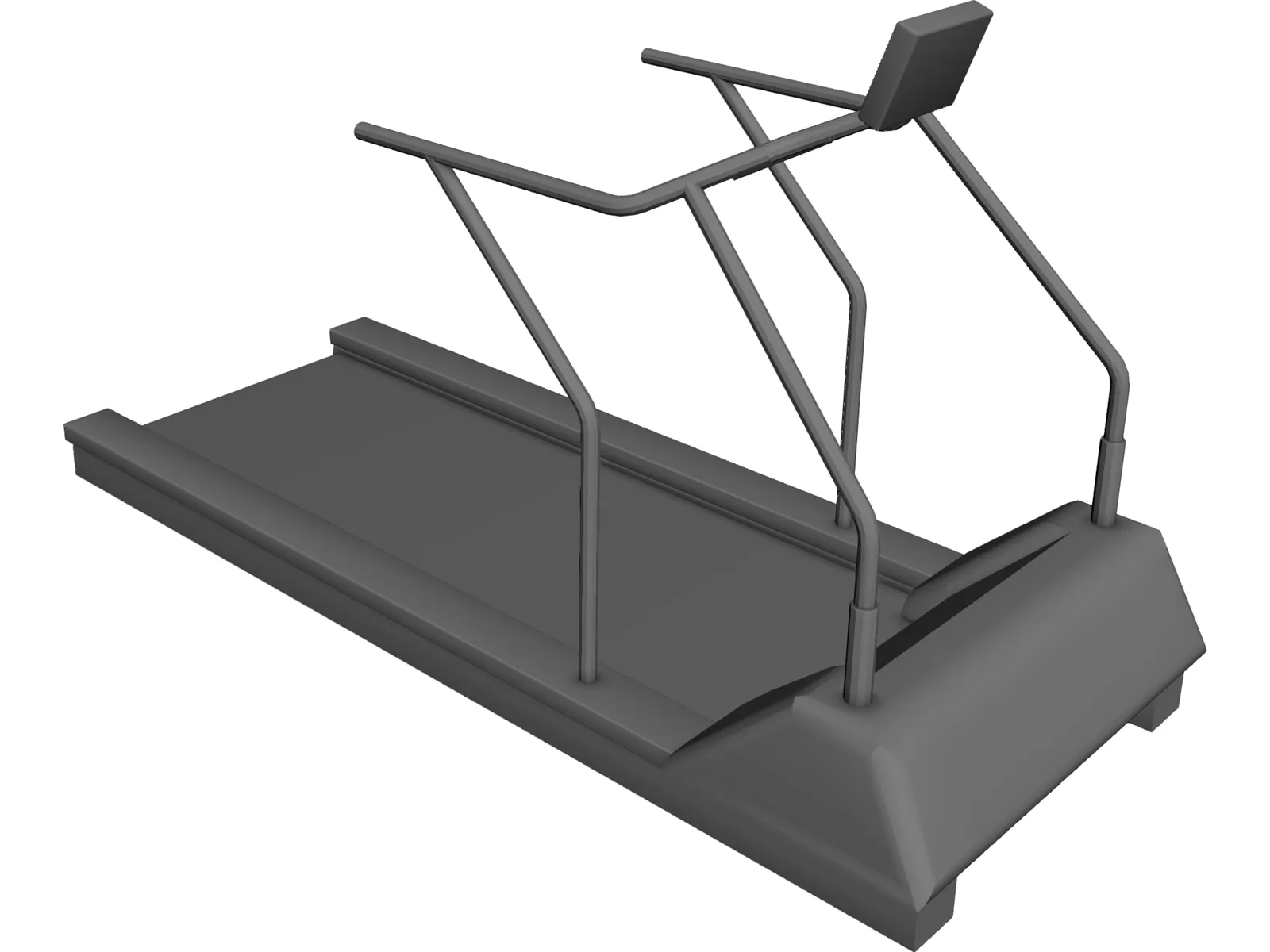 Treadmill 3D Model main preview
