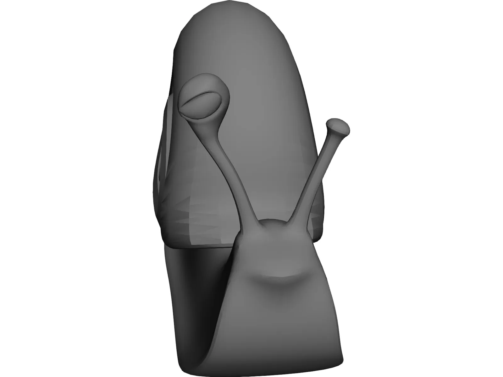 Snail 3D Model main preview