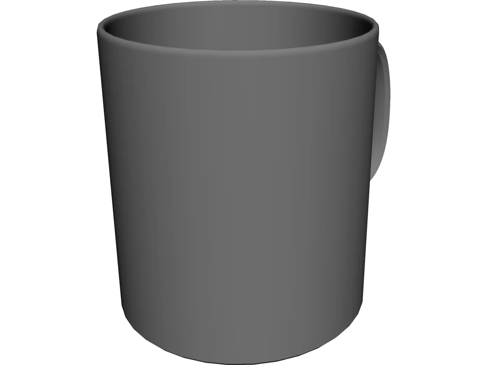 Coffee Mug 3D Model main preview