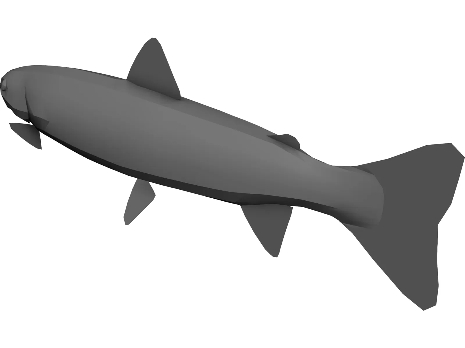 Amemasu 3D Model main preview