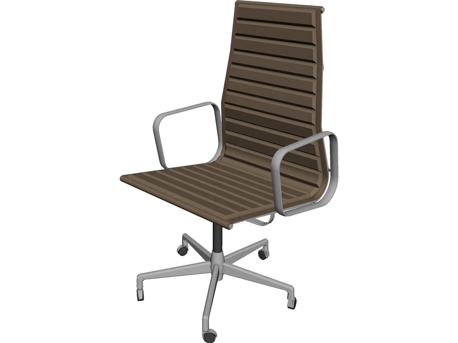 Chair Charles Eames 3D Model main preview