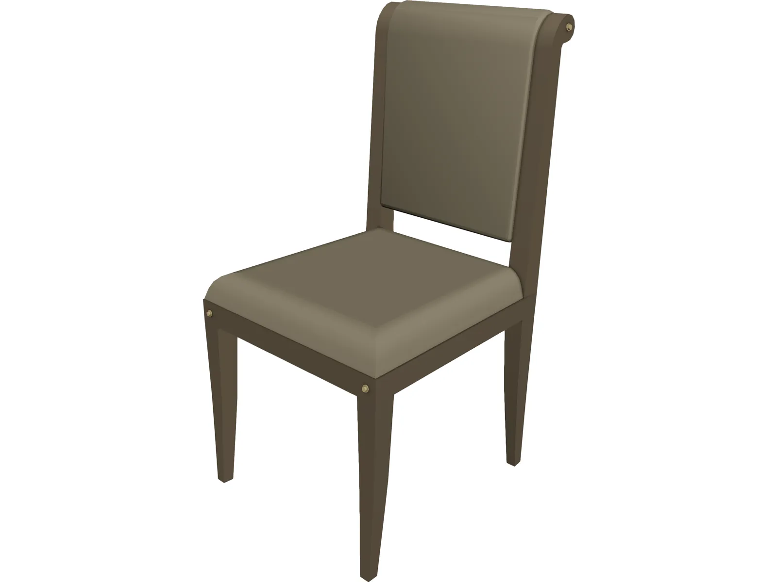 Chair Classic 3D Model main preview