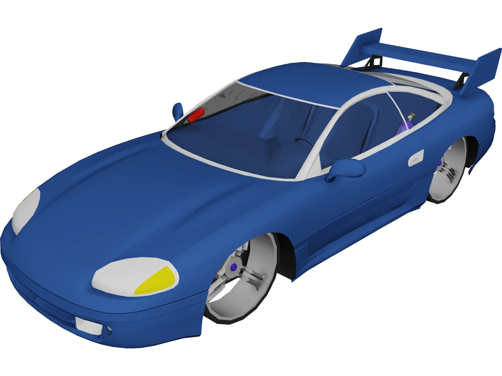 Mitsubishi 3000GT [Tuned] 3D Model main preview