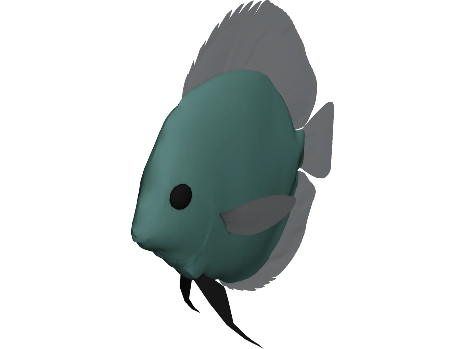 Discus 3D Model main preview