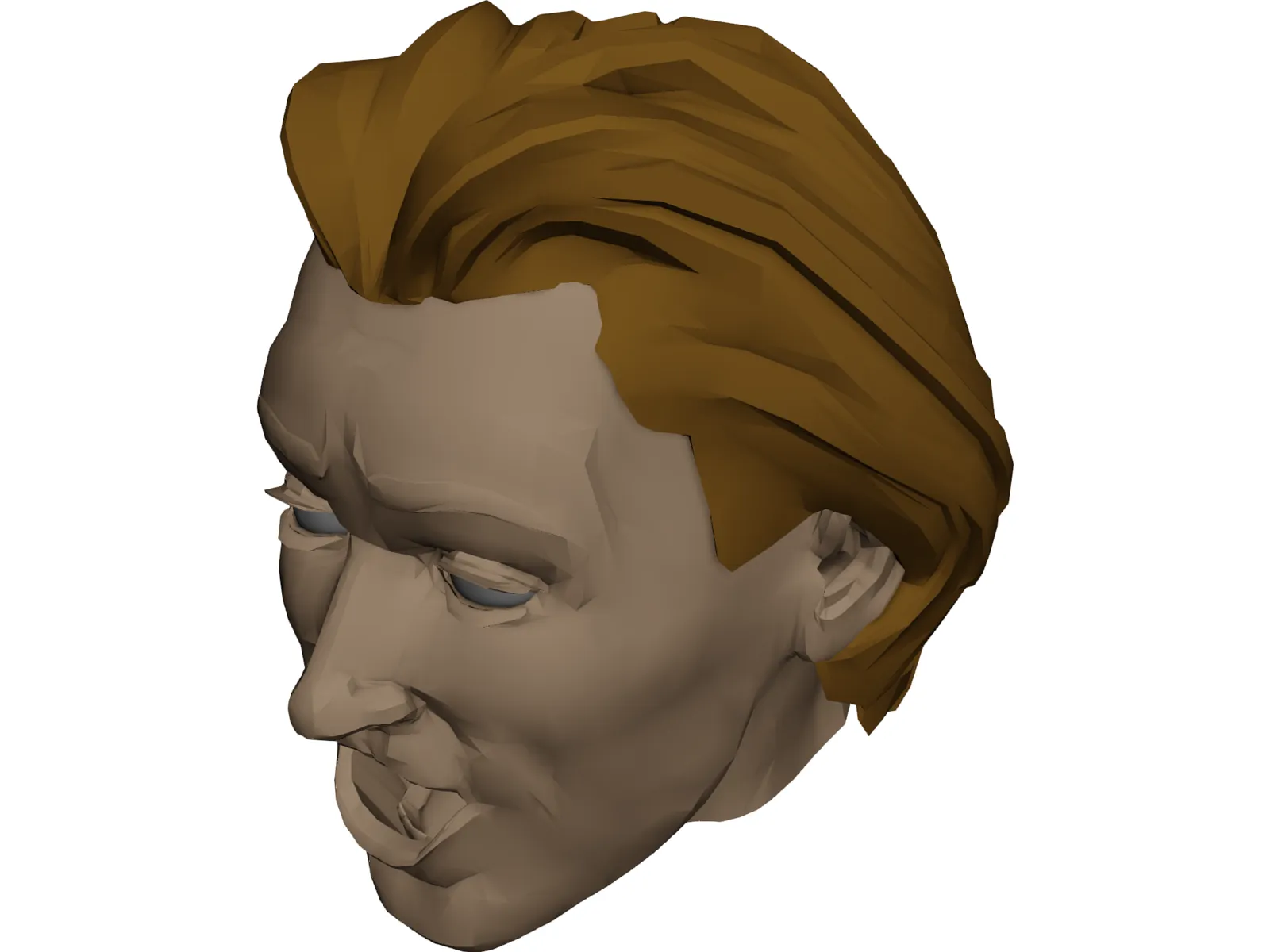 Head Male 3D Model main preview