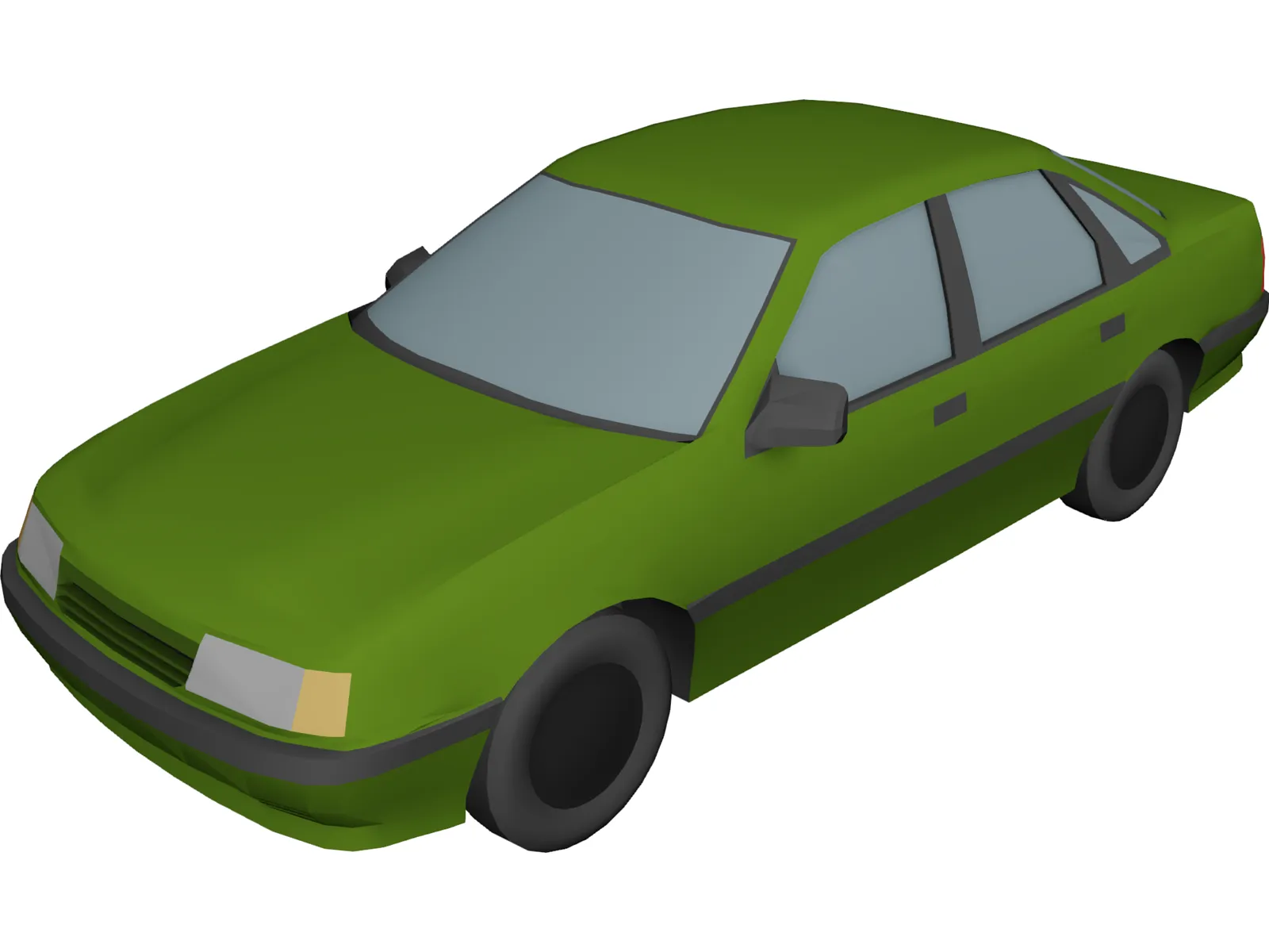 Opel Vectra (1990) 3D Model main preview