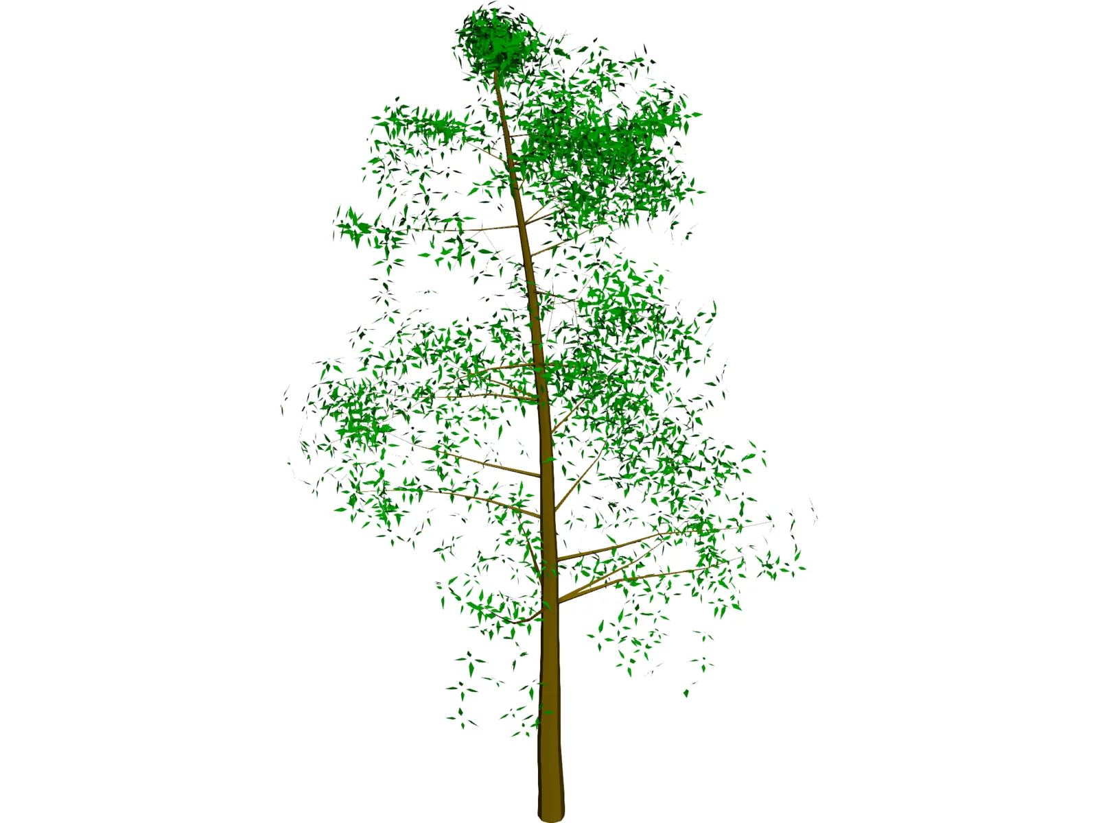Tree Big 3D Model main preview