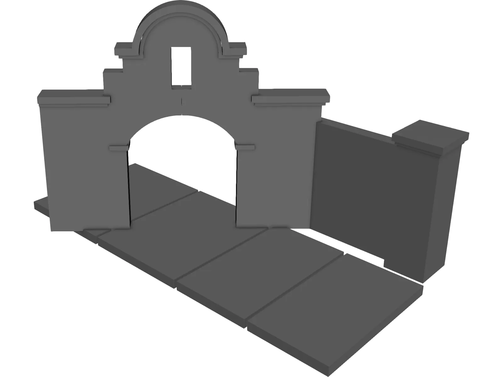 Wall Decorative 3D Model main preview