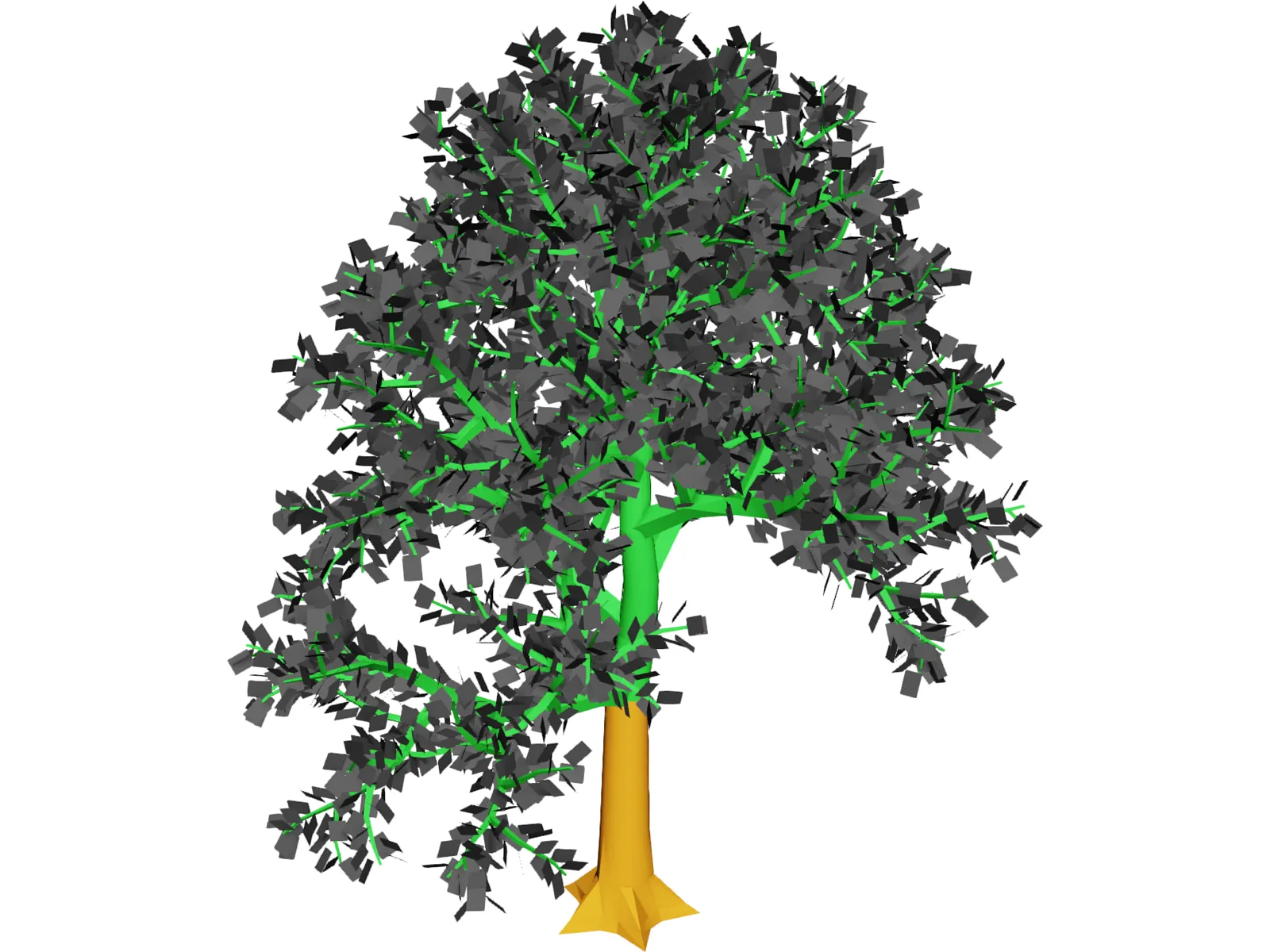Tree 3D Model main preview