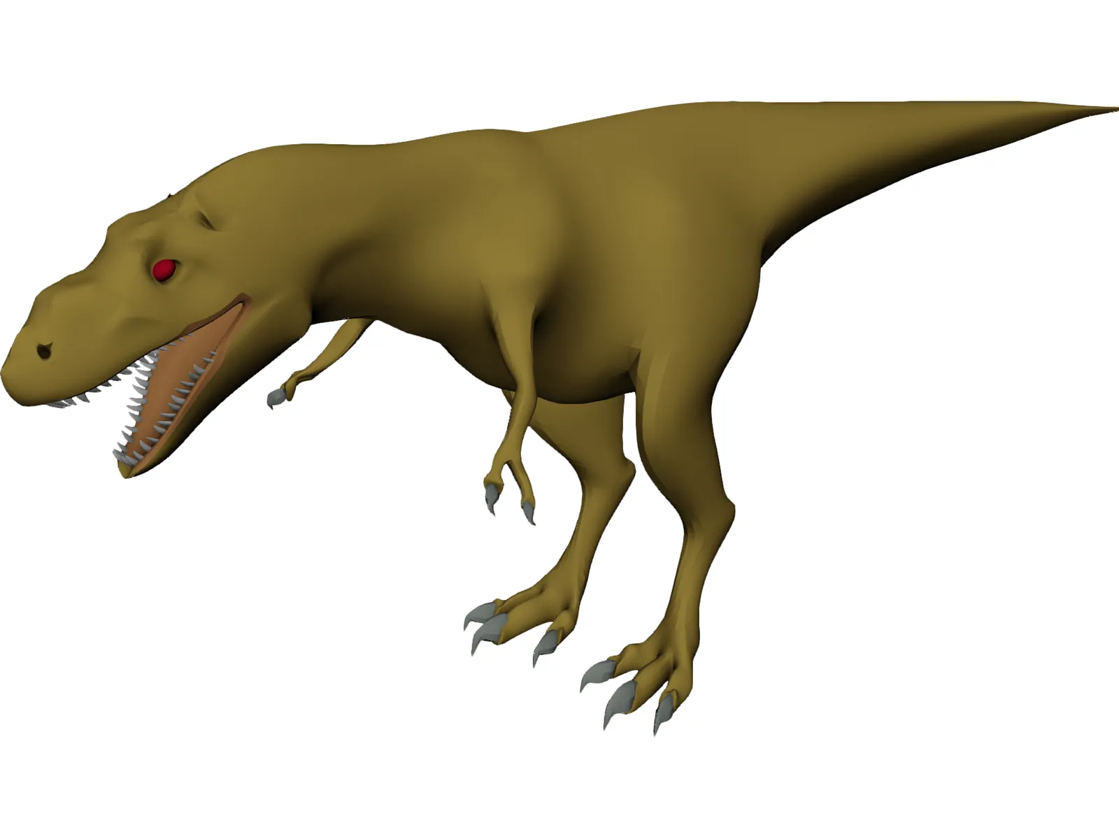 Dinosaur 3D Model main preview