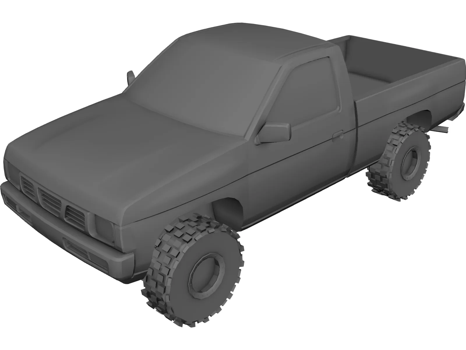 Nissan Pickup (1996) 3D Model main preview