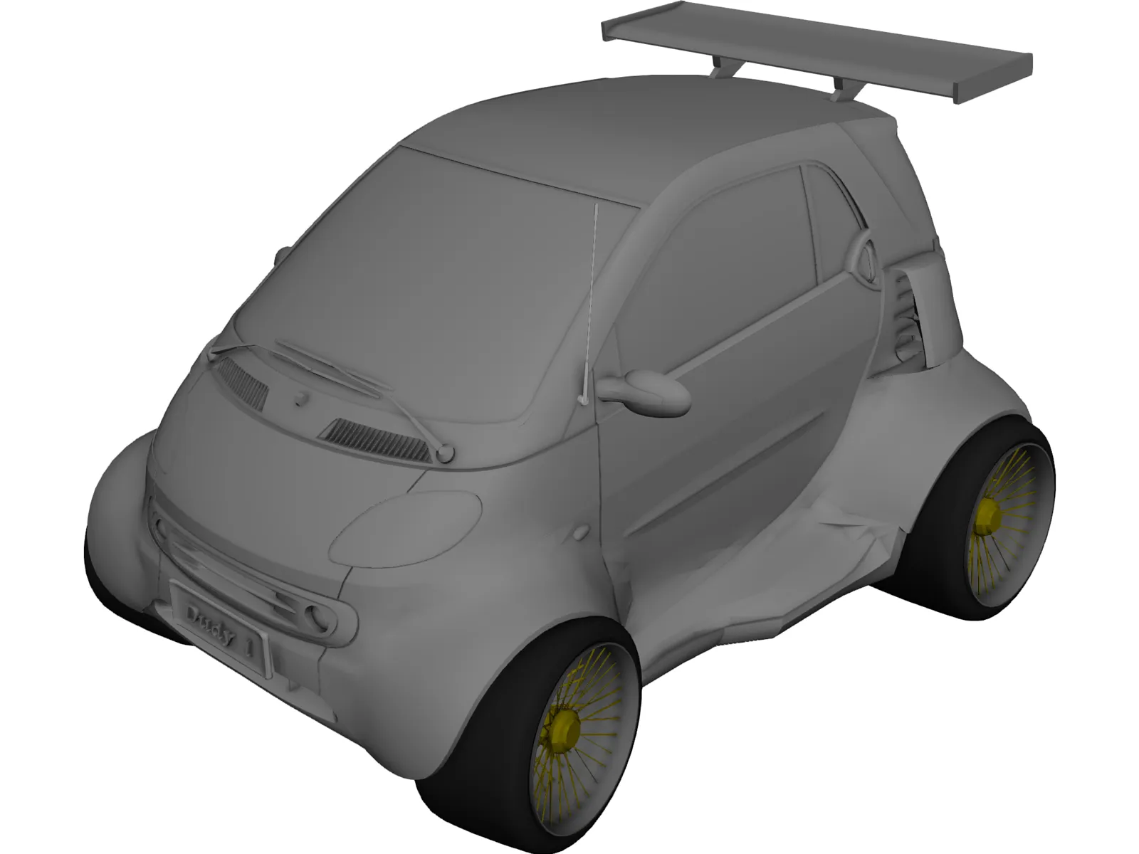 Smart [Tuned] 3D Model main preview