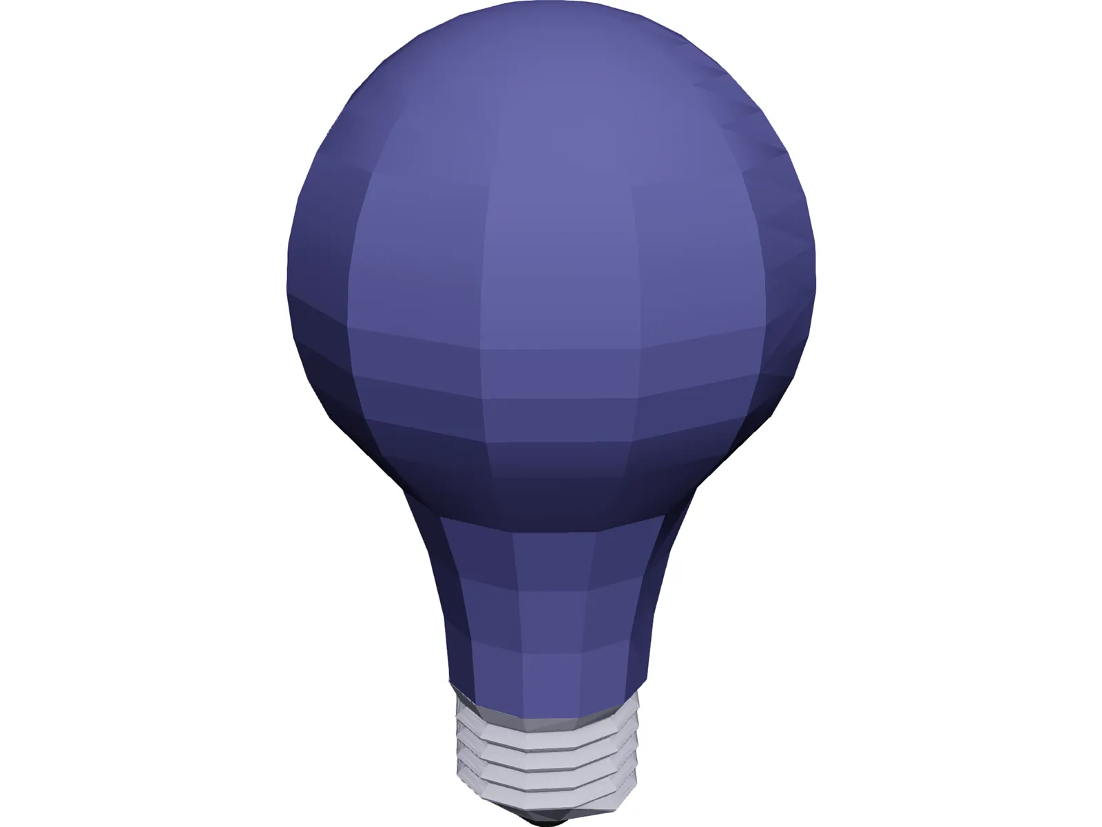Light Bulb 3D Model main preview