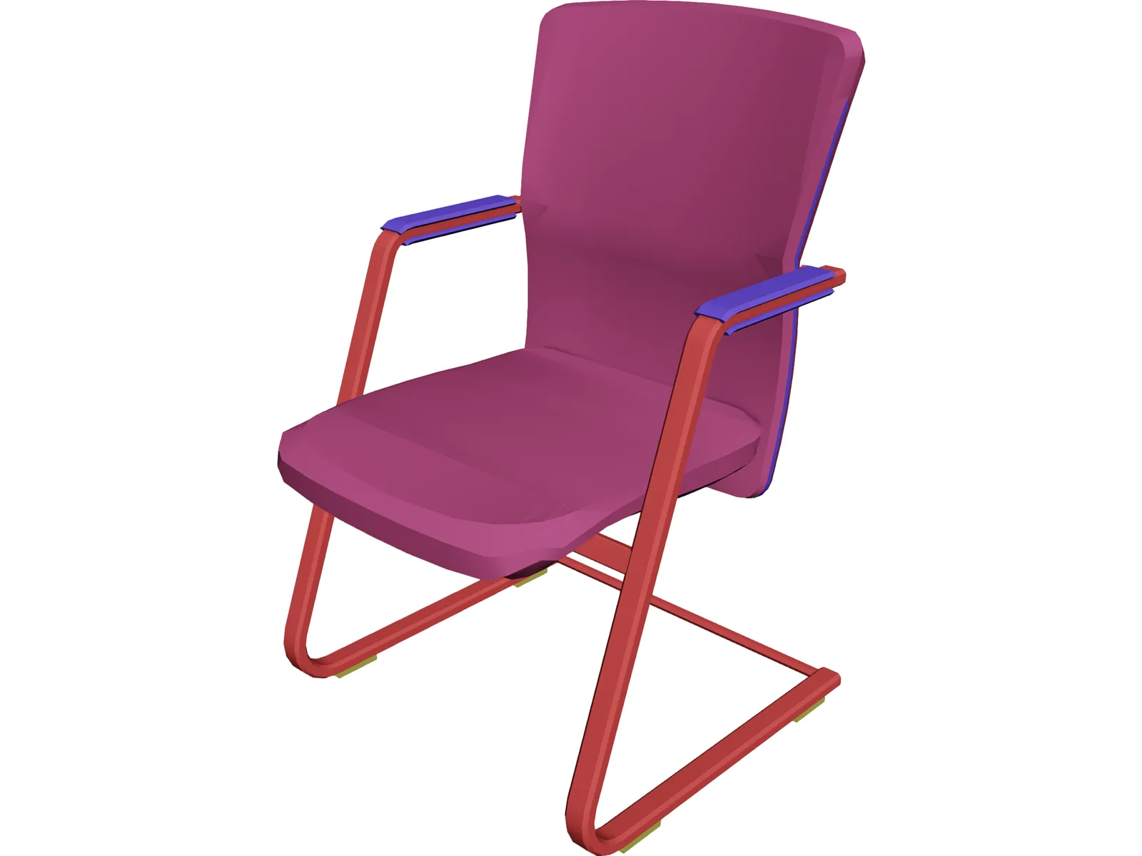 Chair 3D Model main preview