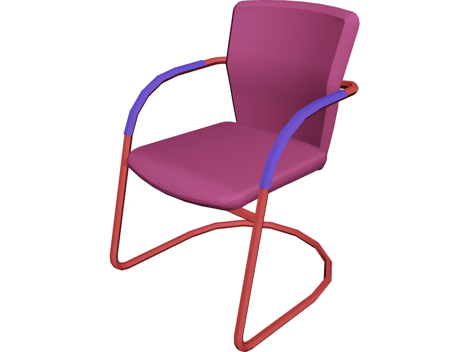 Chair 3D Model main preview