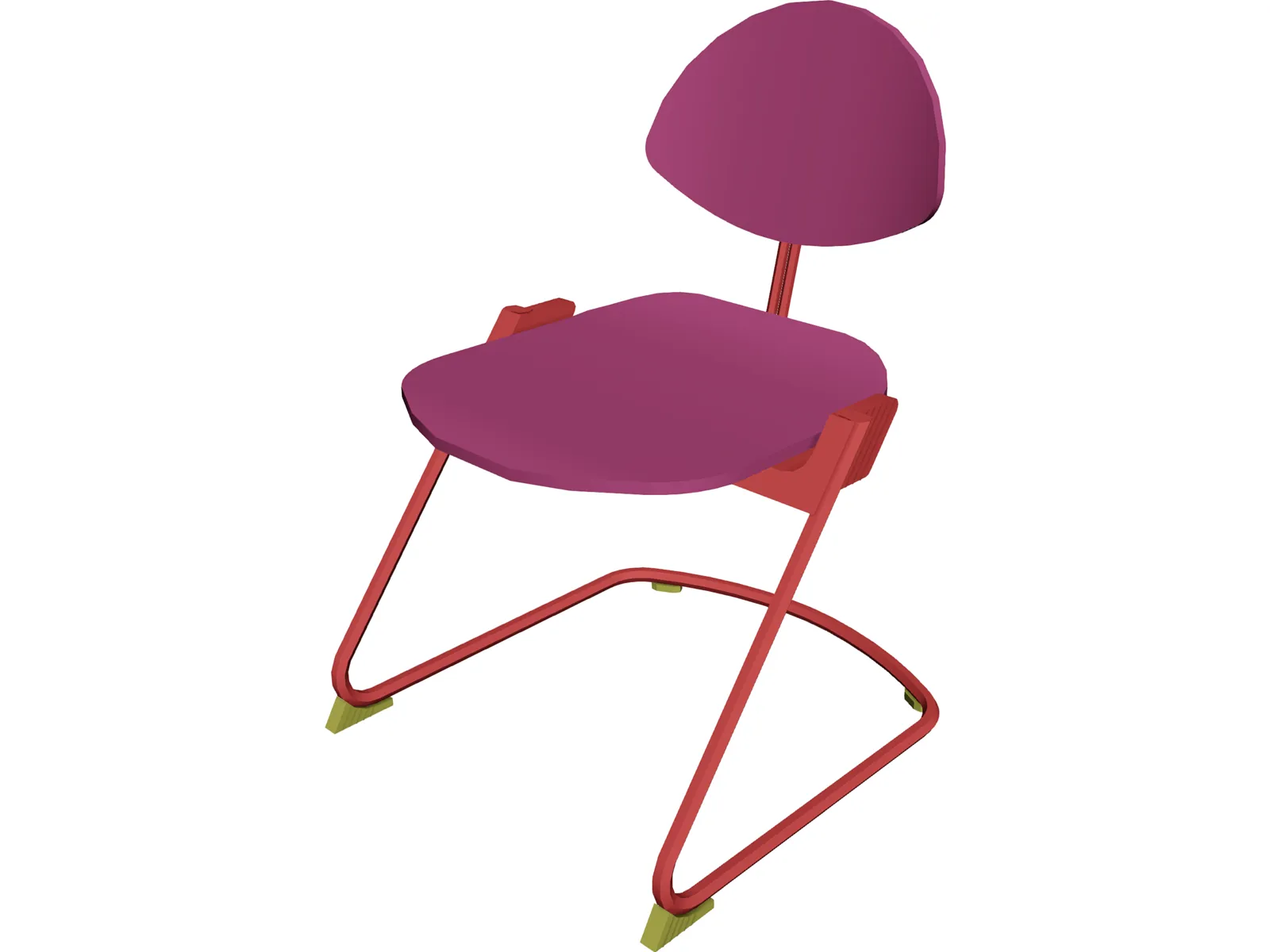 Chair 3D Model main preview