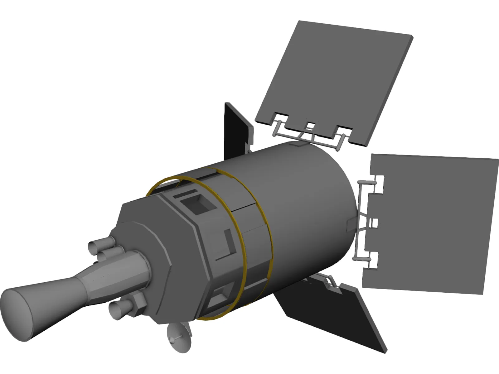 Defense Satellite (DSP) 3D Model main preview