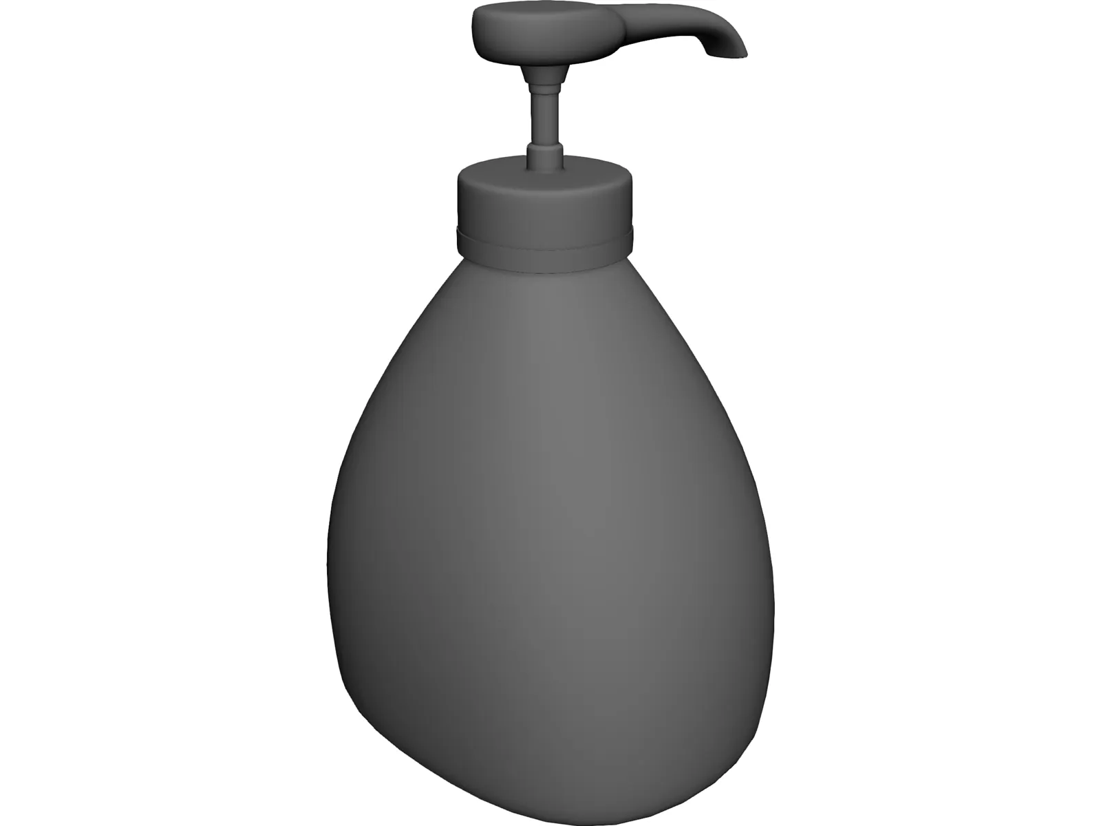 Liquid Soap Dispenser 3D Model main preview