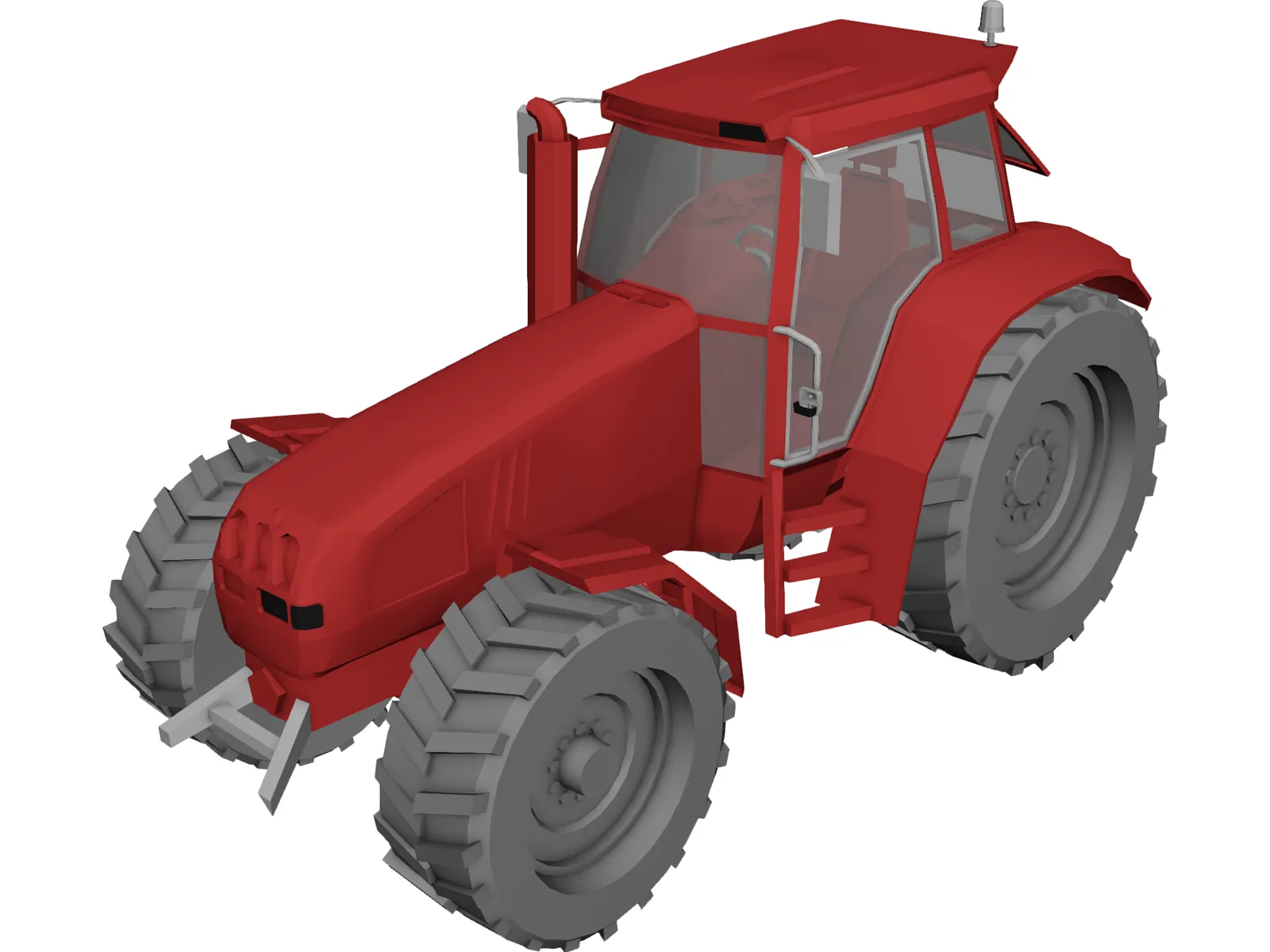 Steyr 9145 3D Model main preview