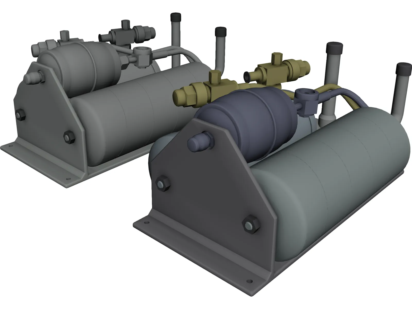 AC Receivers 3D Model main preview