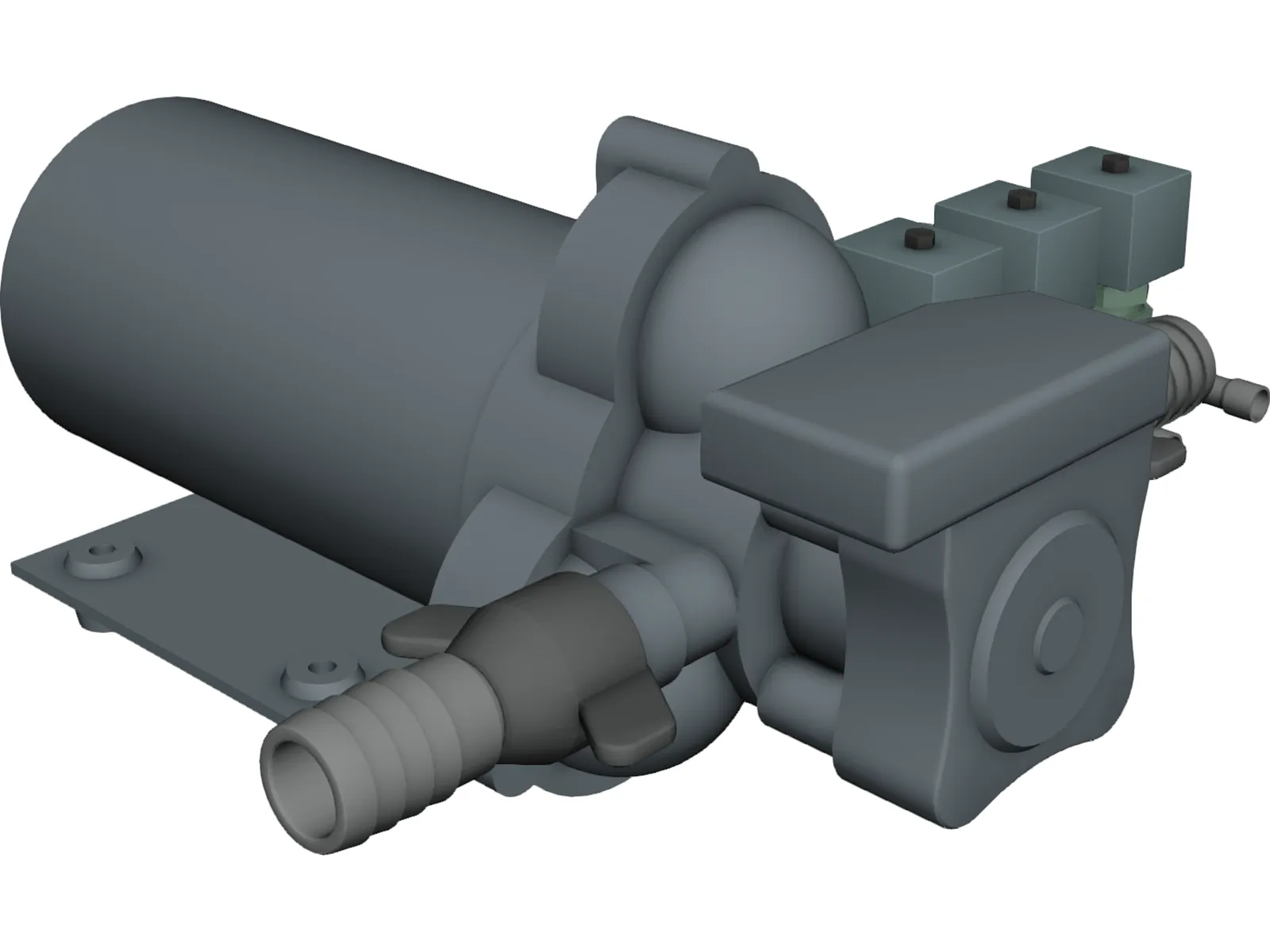 AC&R Circ Pump and TXVs 3D Model main preview