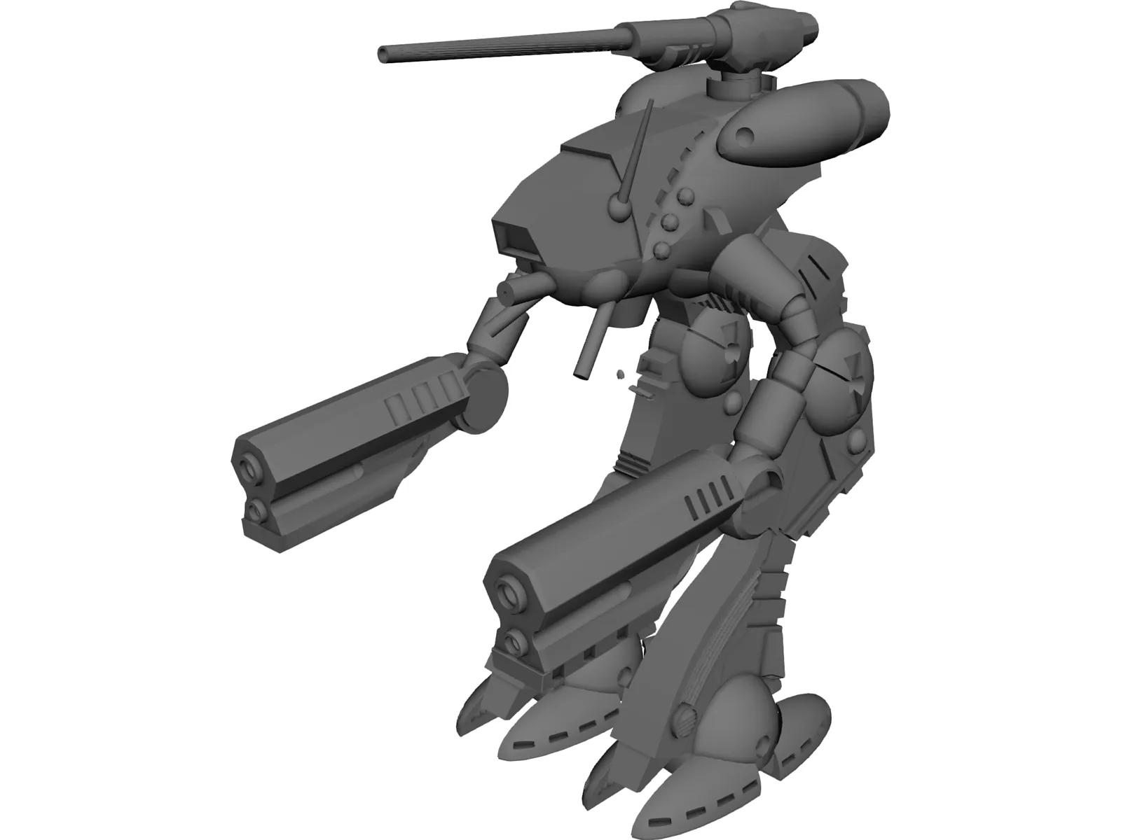 Battletech Marauder 3D Model main preview
