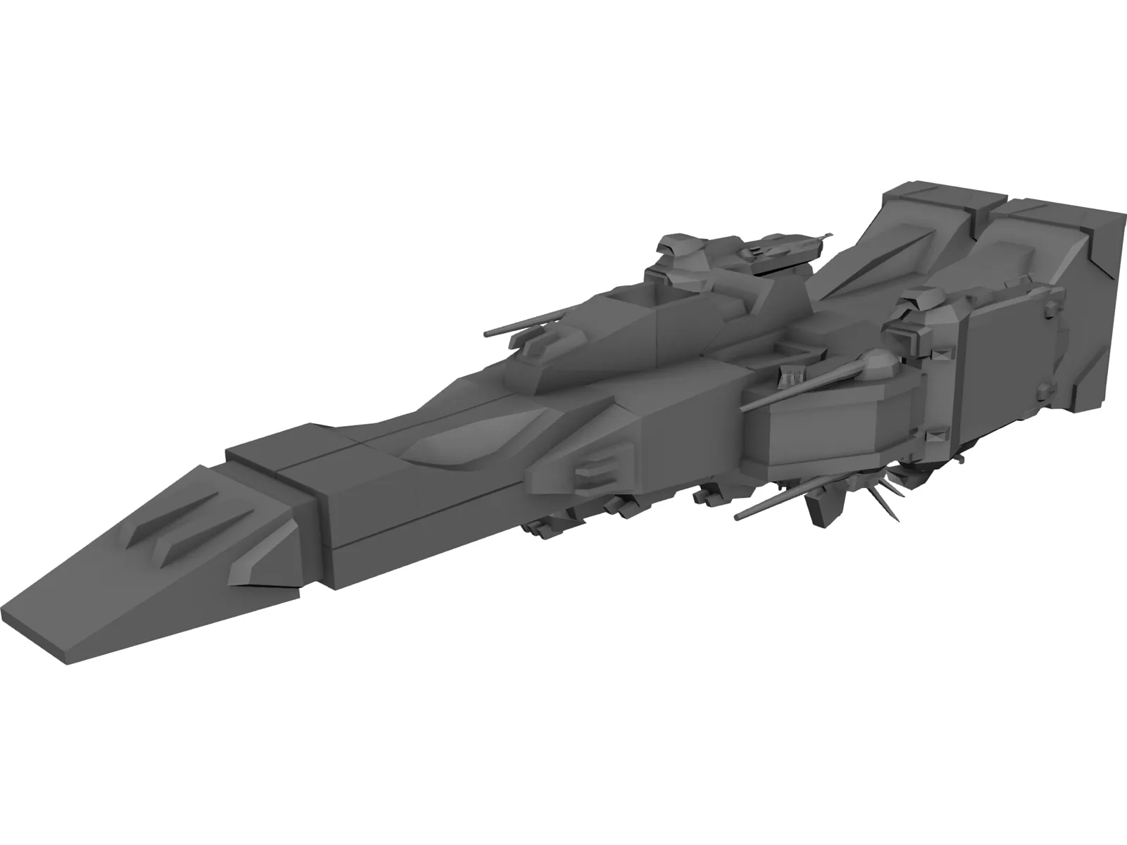 SDF-1 3D Model main preview