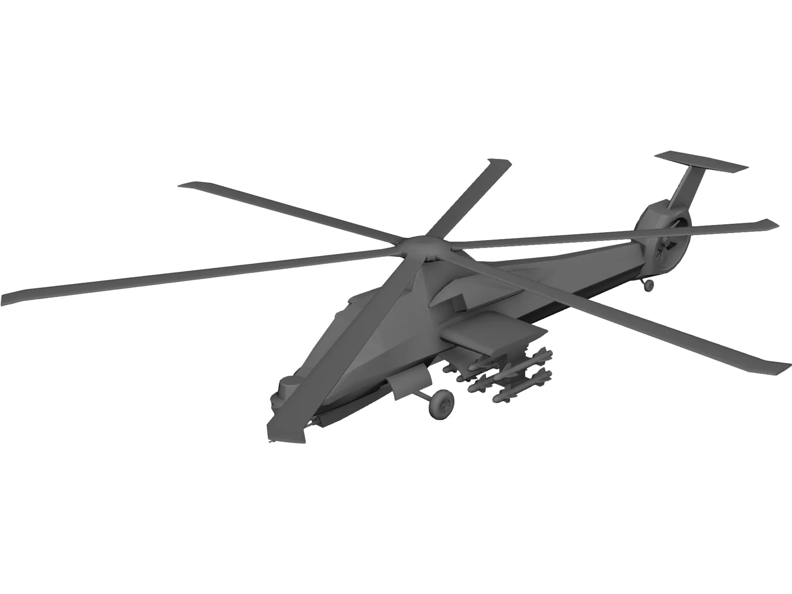 Boeing/Sikorsky RAH-66 Comanche 3D Model main preview