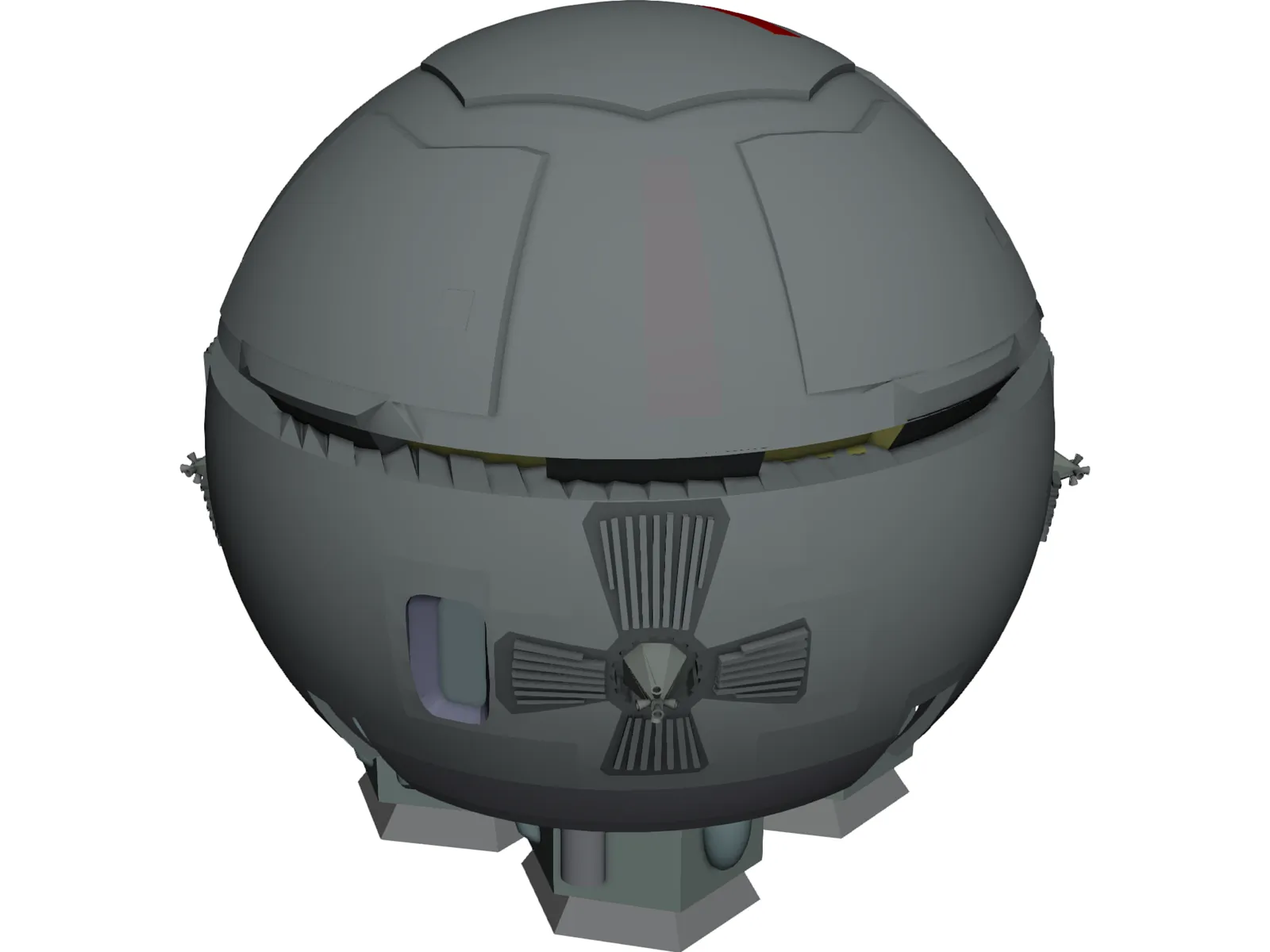 2001 Aries Lander 3D Model main preview