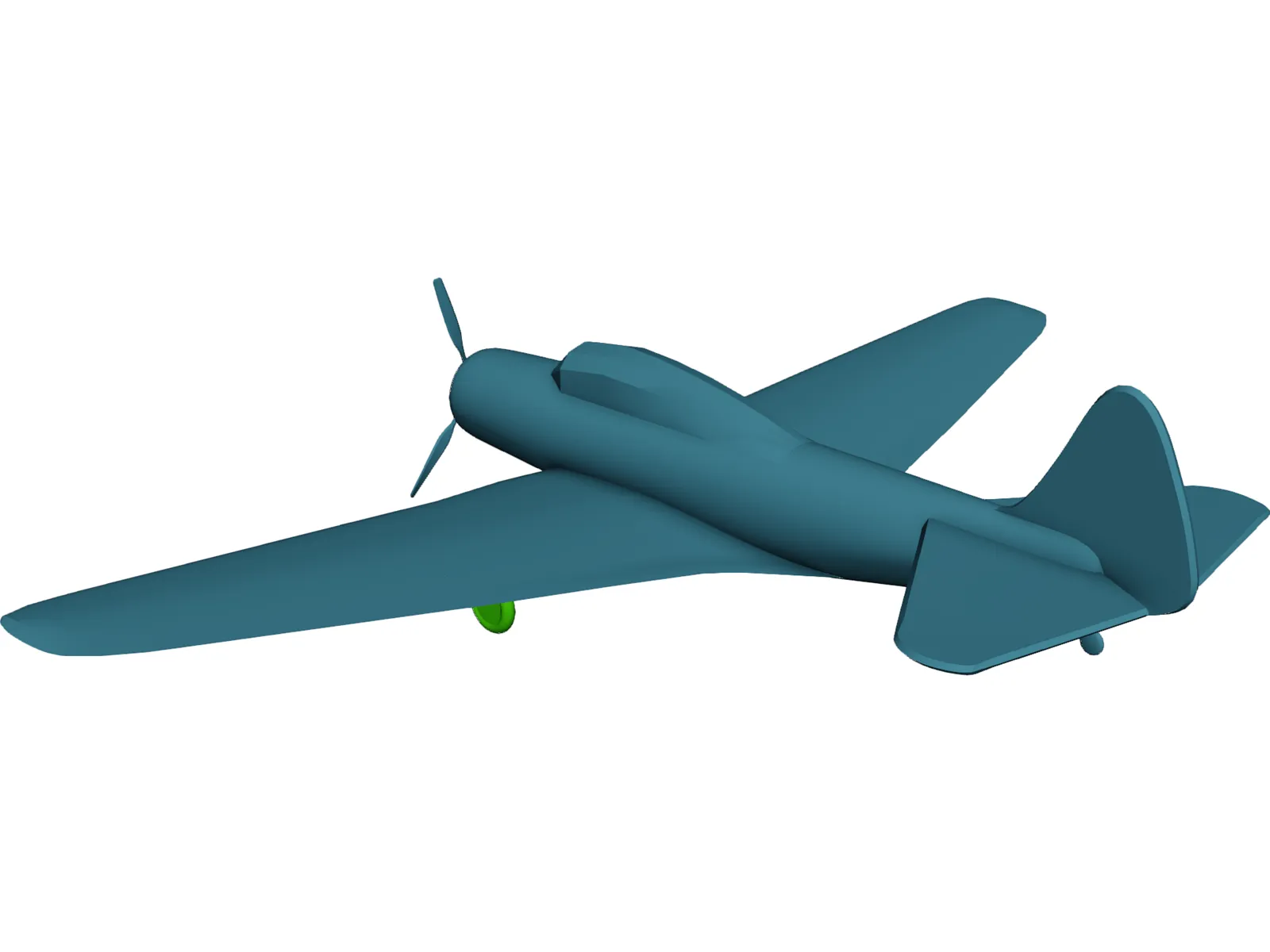Douglas TBD-1 Devastator 3D Model main preview