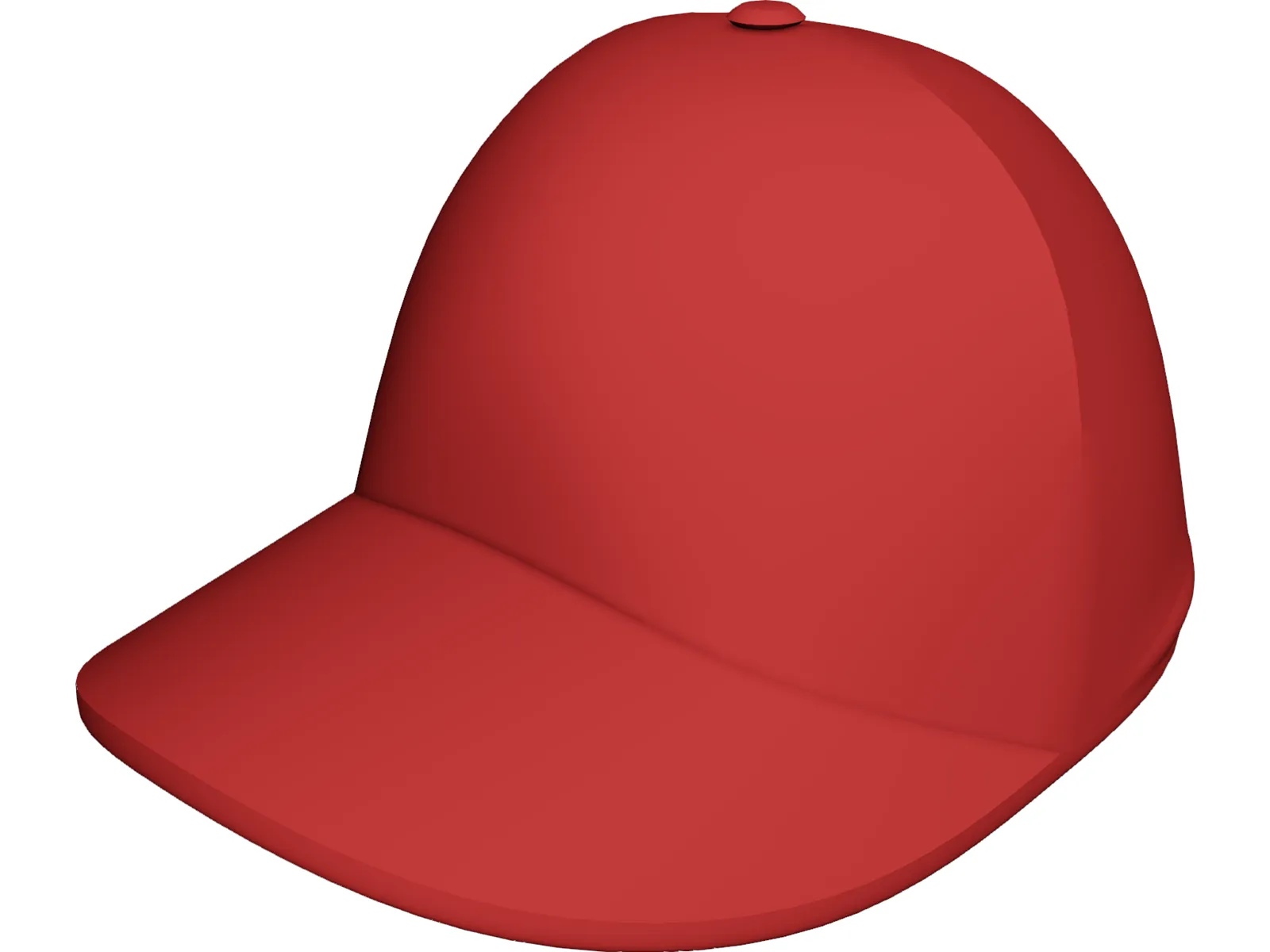 Baseball Cap 3D Model main preview