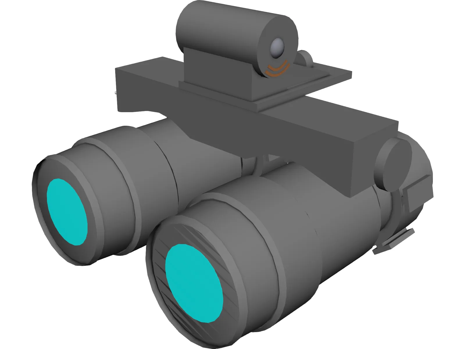 ITT F-4949 Night Vision Goggles 2 3D Model main preview