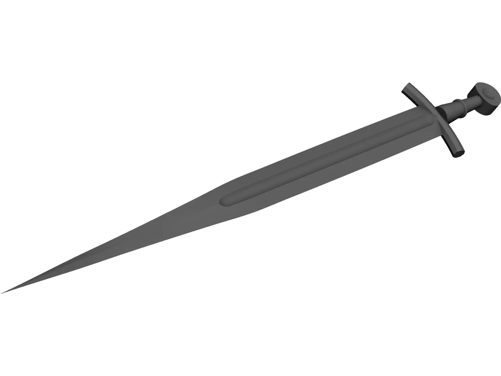 Sword 3D Model main preview