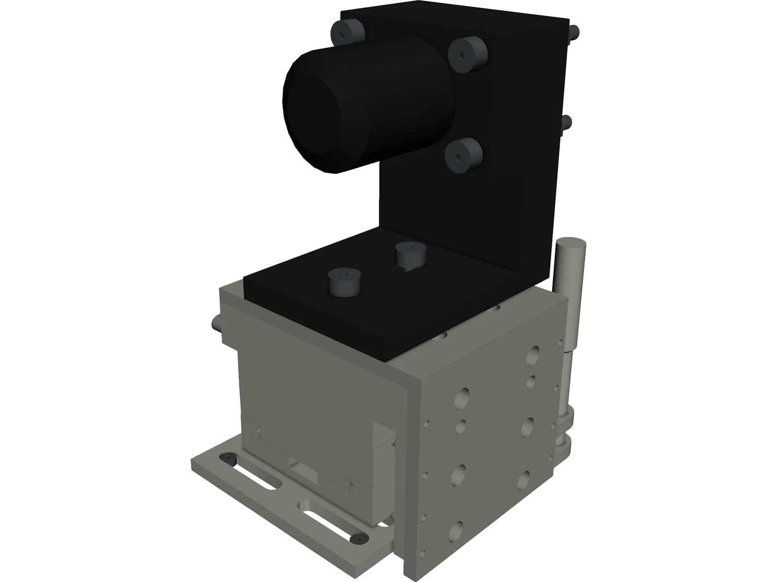 Optical Motor 3D Model main preview