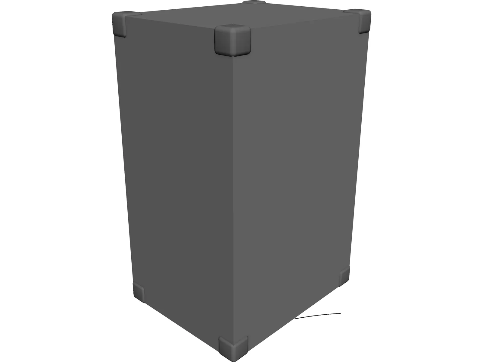 Speaker DJ 3D Model main preview