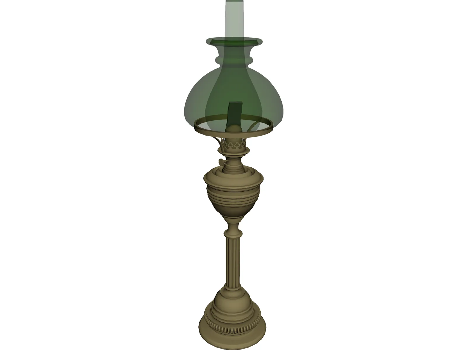 Lampada 3D Model main preview