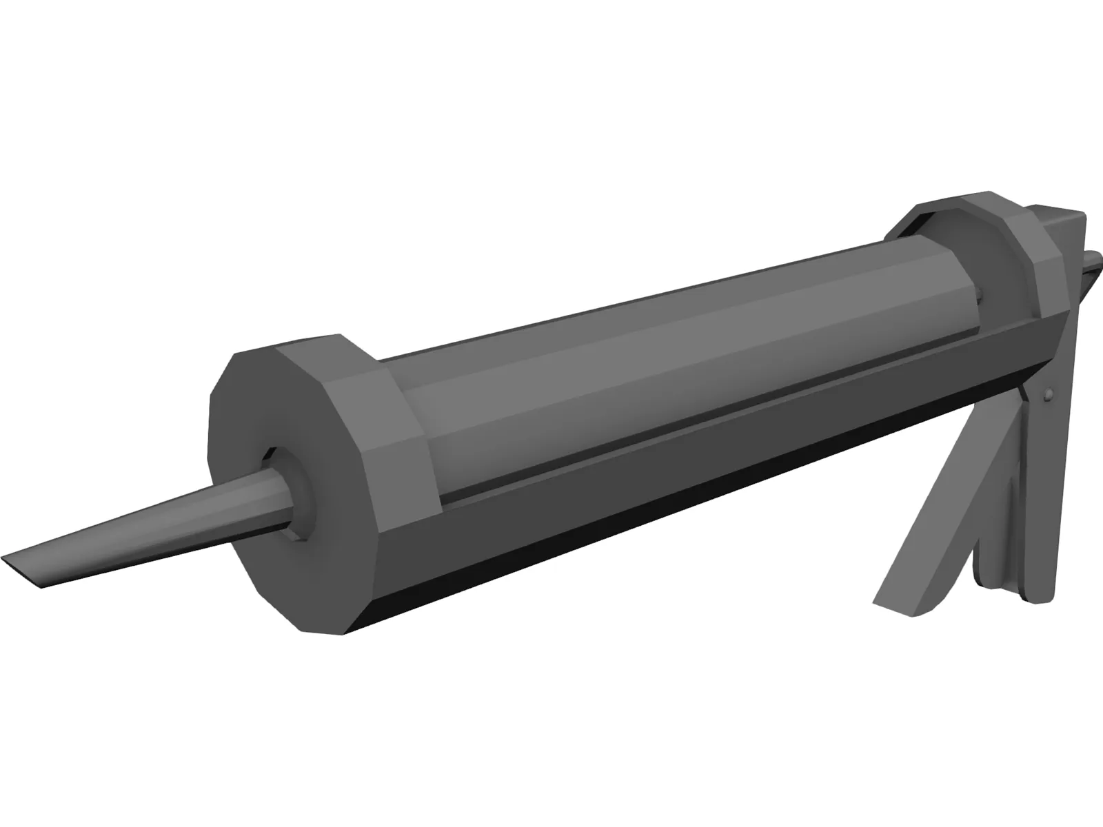 Sealant Caulking Gun 3D Model main preview
