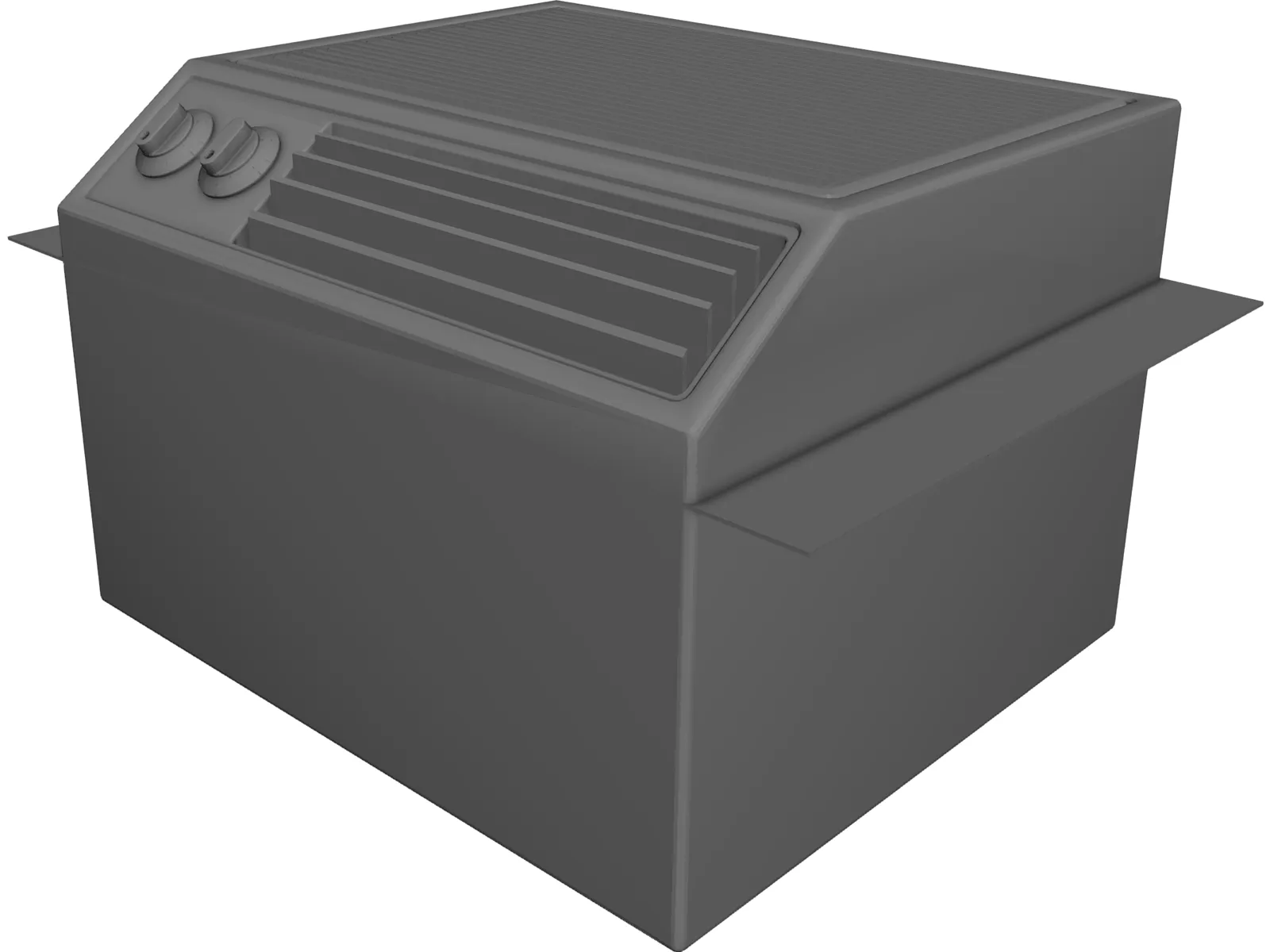 AirCo Air Conditioner 3D Model main preview