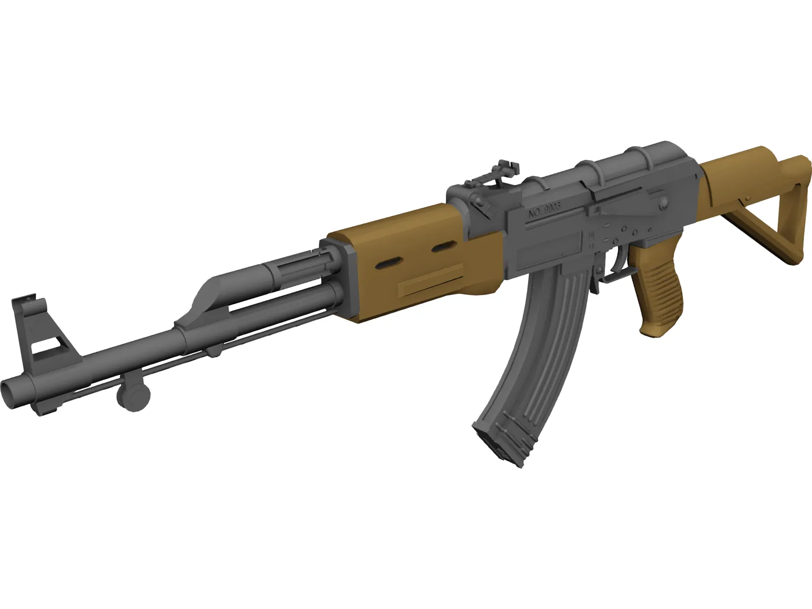 AK-47 Kalashnikov 3D Model main preview