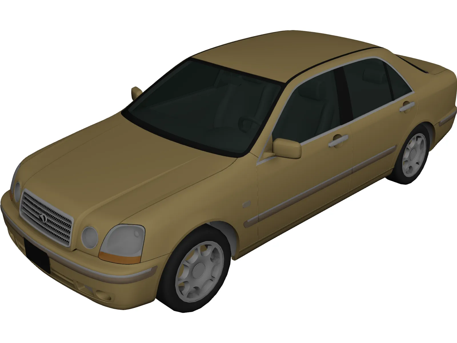 Toyota Progres (2001) 3D Model main preview