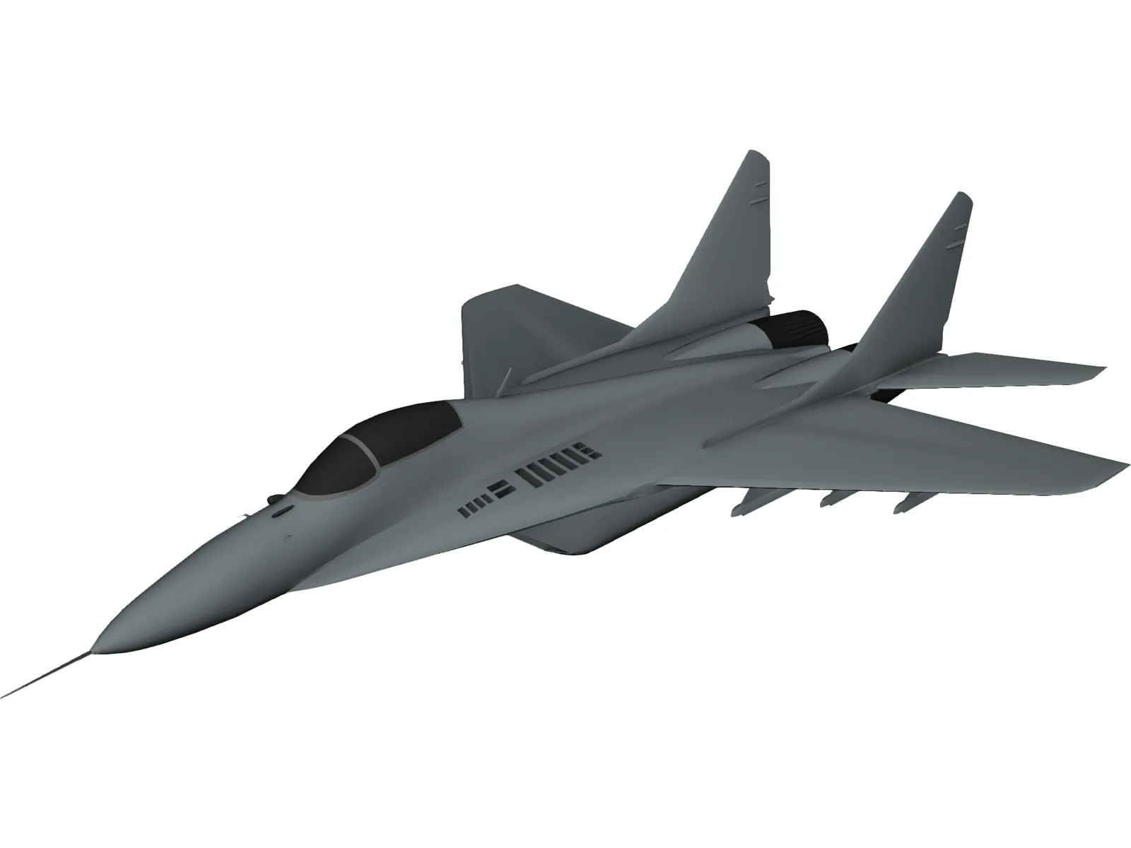 MiG-29 Fulcrum 3D Model main preview