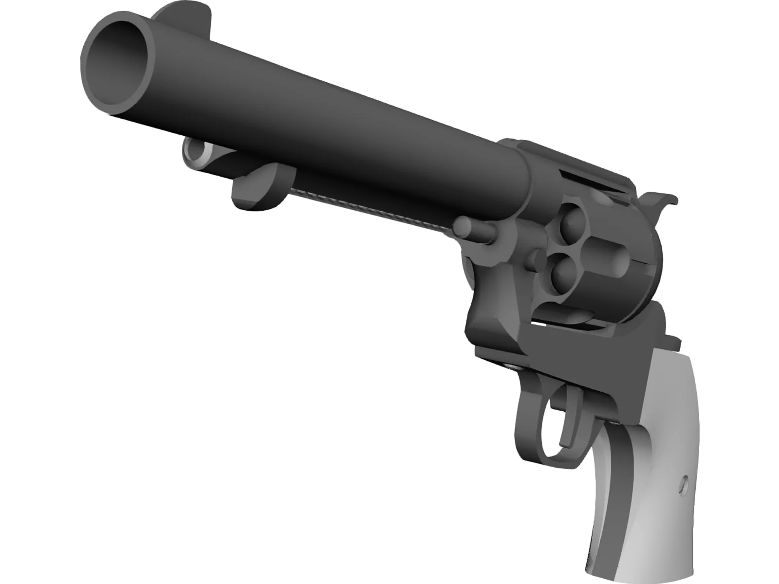 Colt Frontier 3D Model main preview