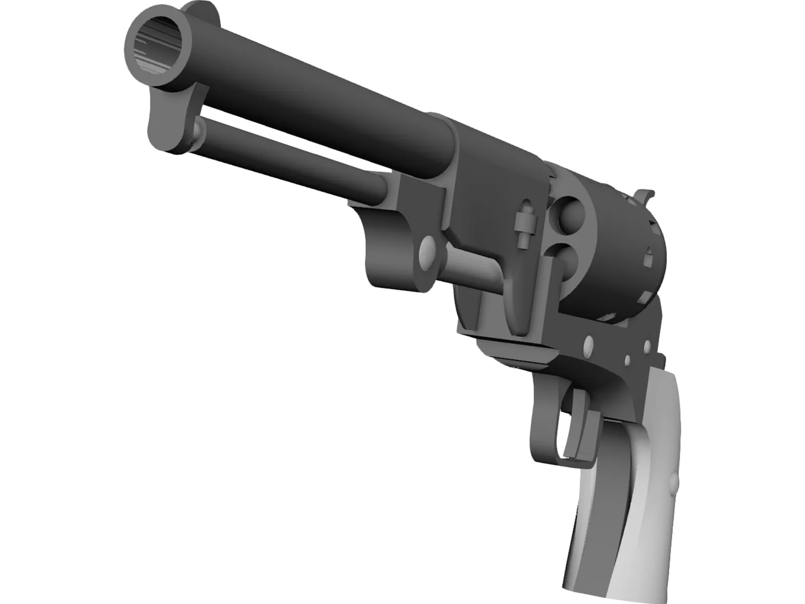 Colt Navy 3D Model main preview