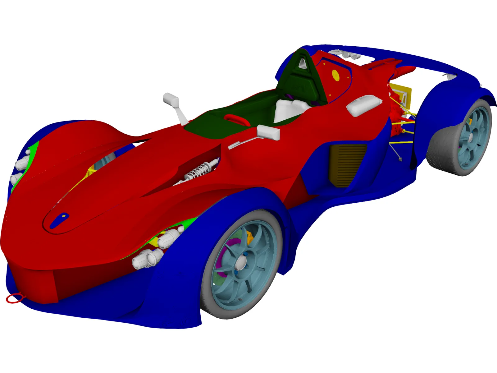 Bac Mono 3D Model main preview
