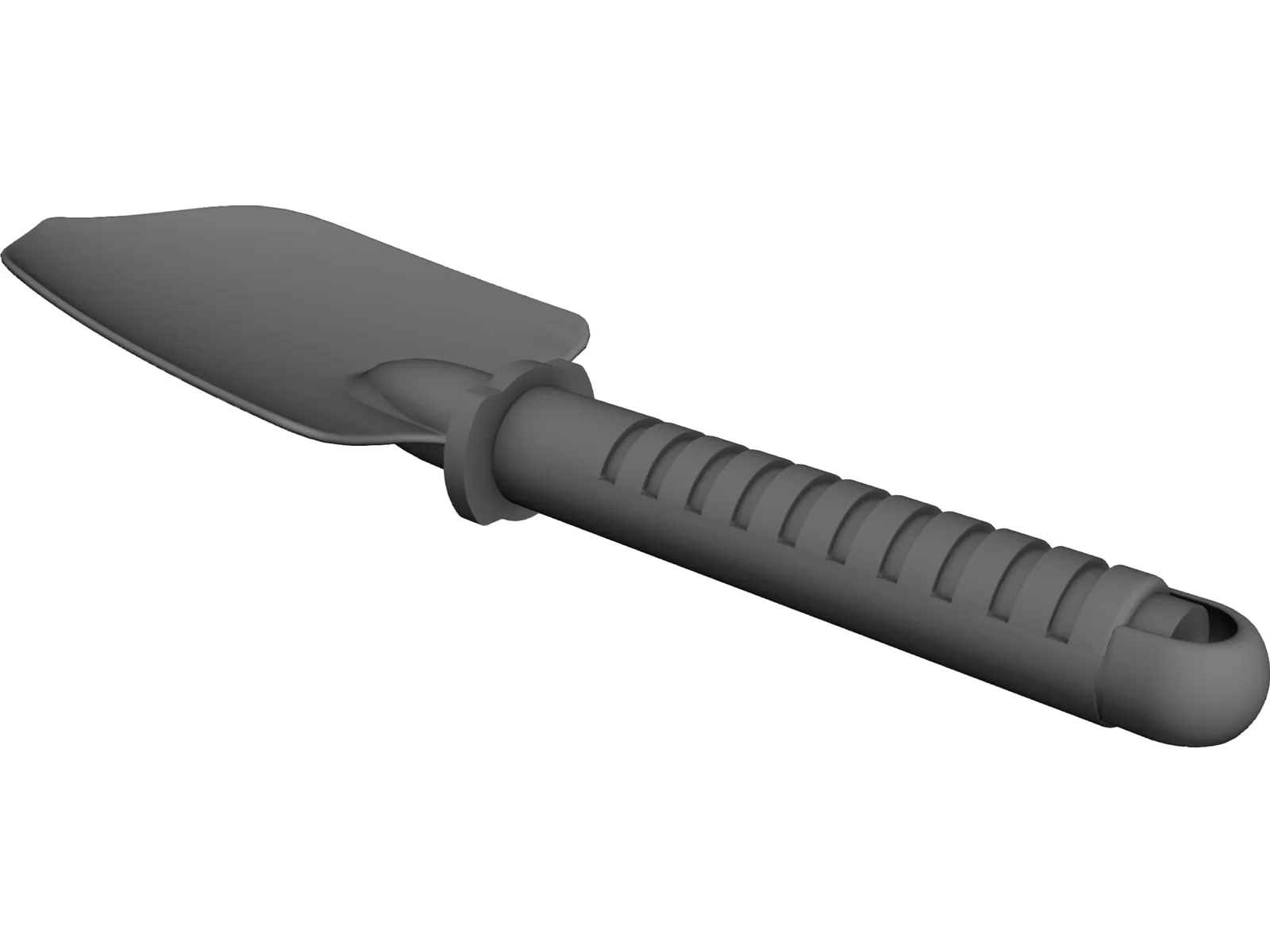 Showel 3D Model main preview