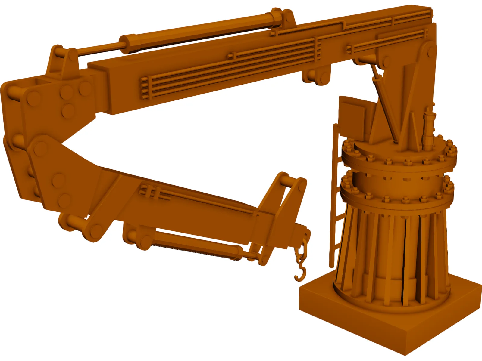 Crane 3D Model main preview