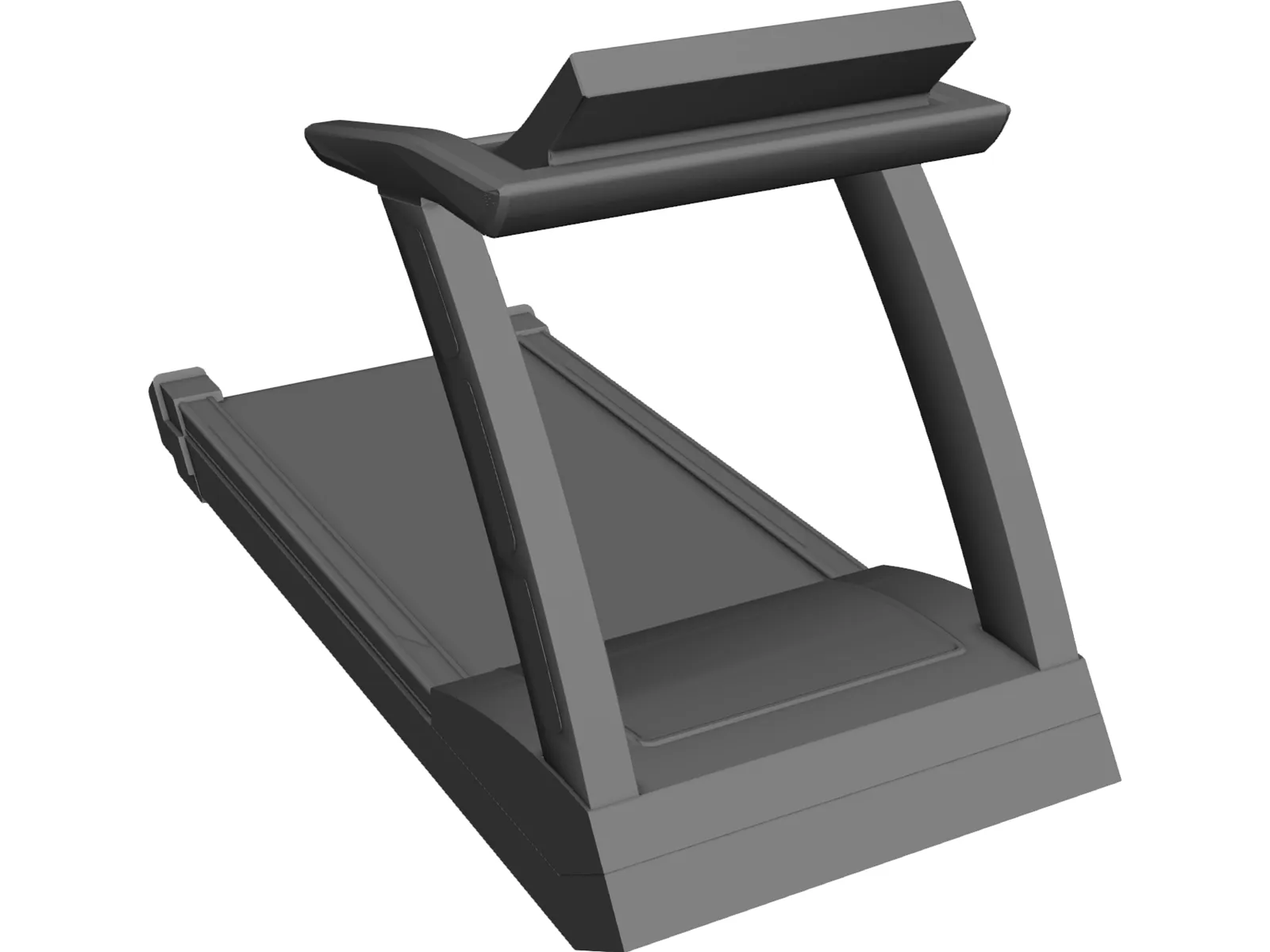 Treadmill 3D Model main preview