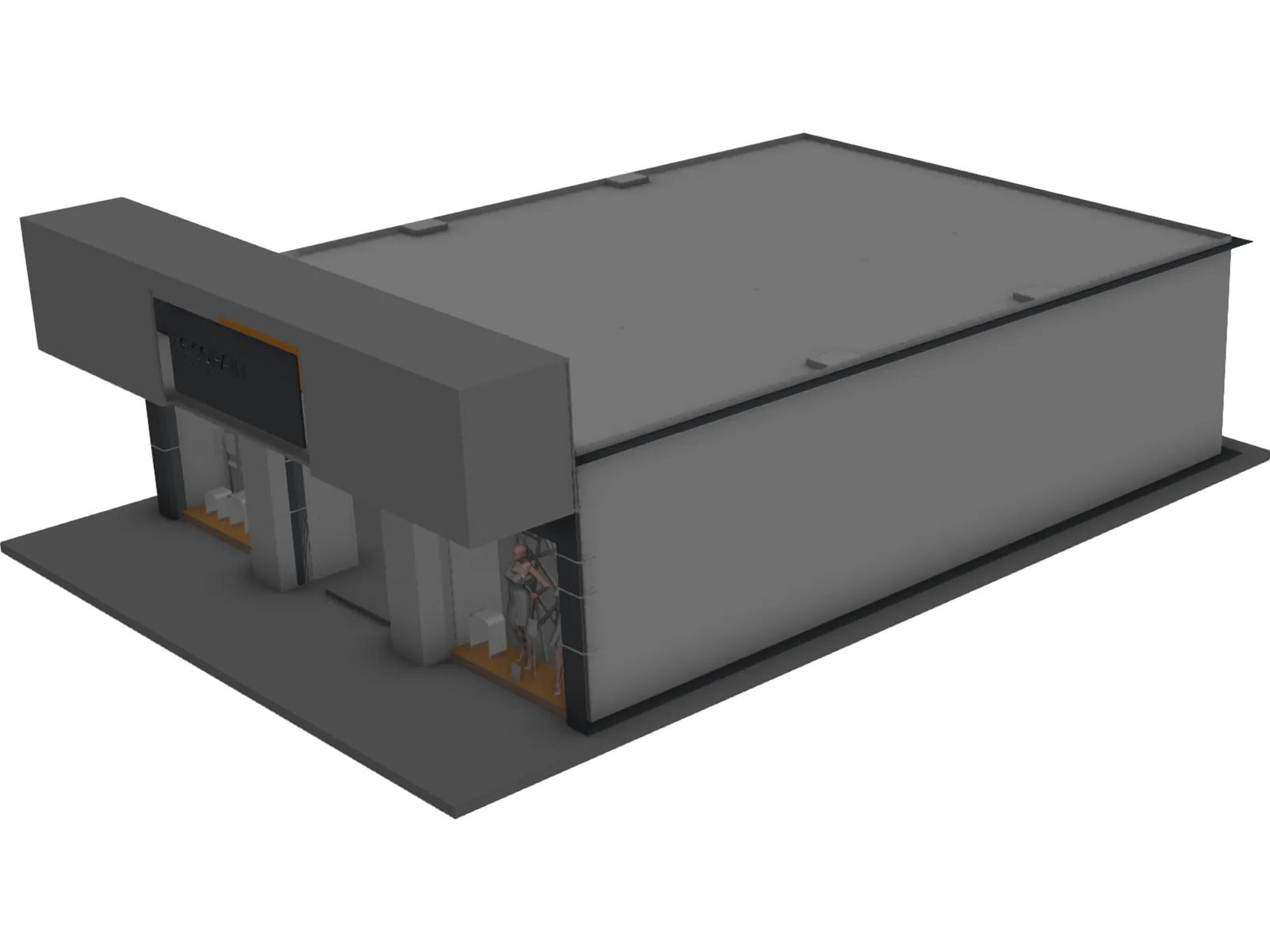 Le Copain Sport Collection Store 3D Model main preview